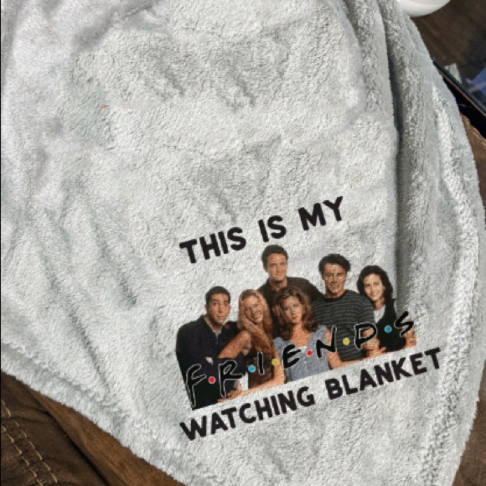 Friends blanket 50 by 60 plush
